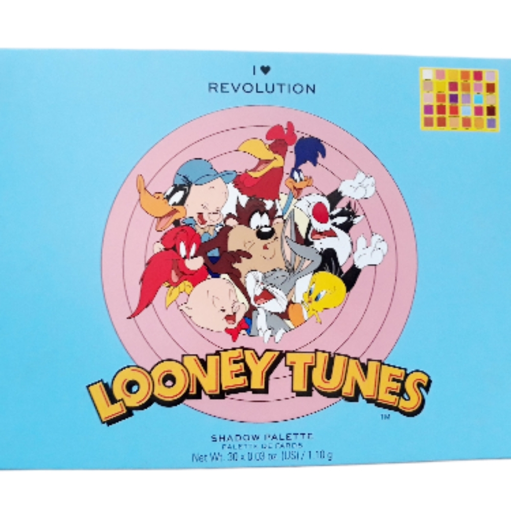 I Heart Revolution Looney Tunes Shadow Palette - 30 Eye Shadow Colors - Picture 13 of 13